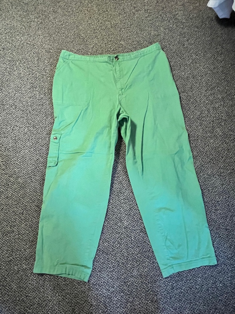 Vintage Women's White Stag Green Khaki Lounge Hiking Pants Outdoor 18W/20W